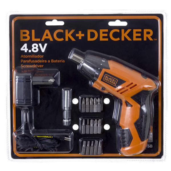 Parafusadeira Bateria 4,8v Black&Decker