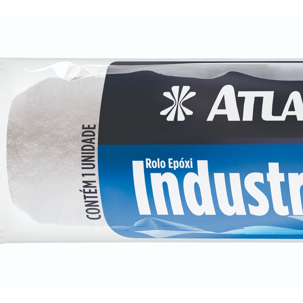 Rolo Para Pintura 23cm Epoxi Industrial Atlas