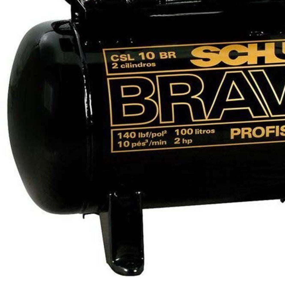Compressor Ar BX CSL 10BR/100L Monofásico Schulz