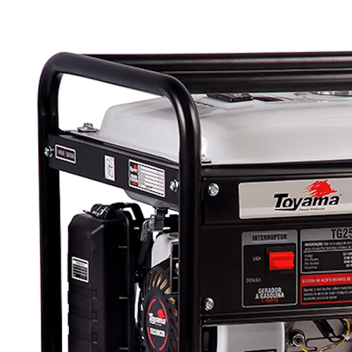 Gerador Gasolina ,0KVA 2.200W Monofásico TG2500CXH Toyama