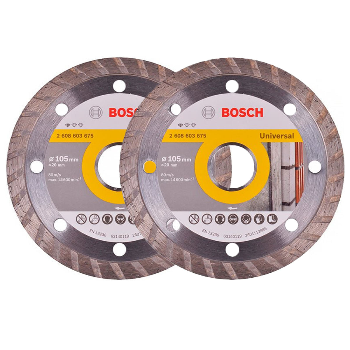 Serra Mármore A Seco Bosch Gdc 150 Titan 1500W 220V Com 2 Discos