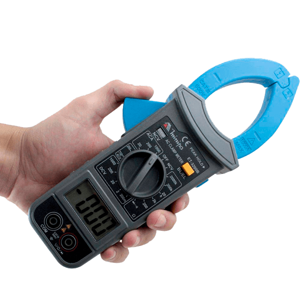 Alicate Amperimetro Digital Com Carra Cat-Iii Minipa