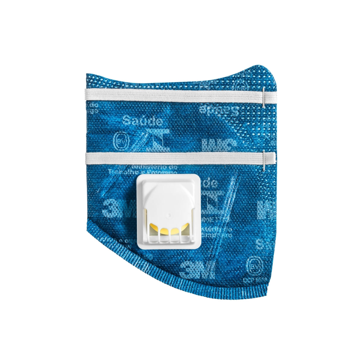 Máscara Descartável Dobrável PFF-2 C/Válvula Azul 3M