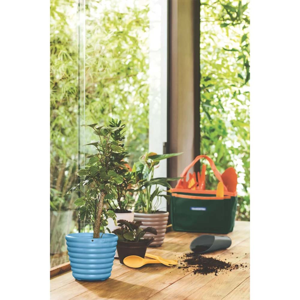 Vaso para Flores Azul 1,7L Tramontina