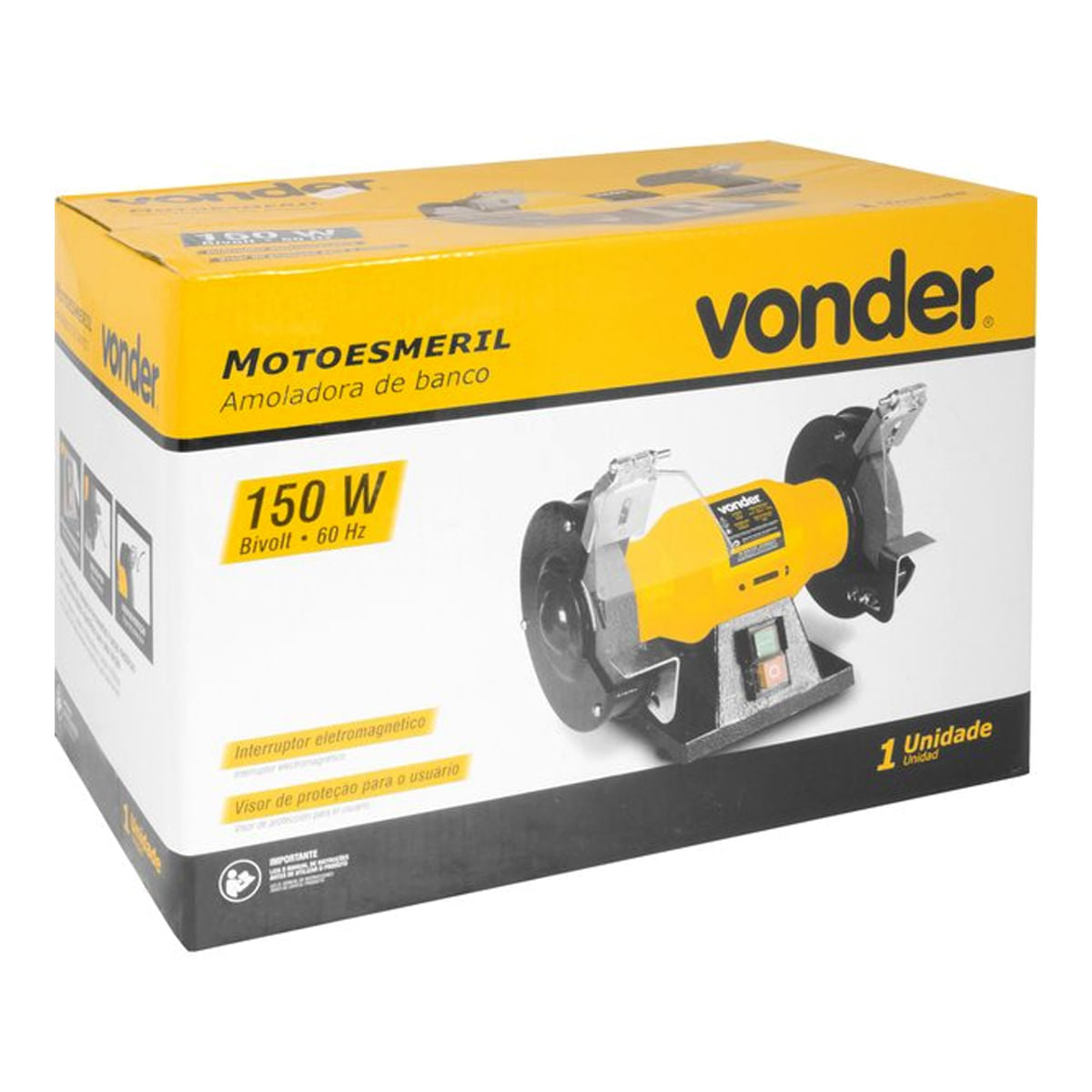 Motor Esmeril Vonder 150W Bivolt