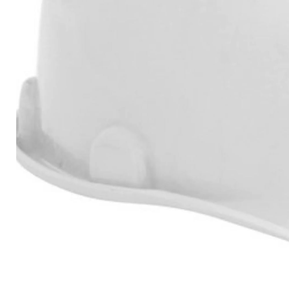 Capacete Vonder Aba Frontal Branco Com Carneira/Sem Jugular