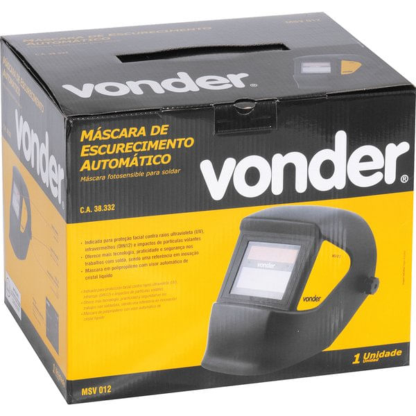 Mascara de Escurecimento Automatico Vonder