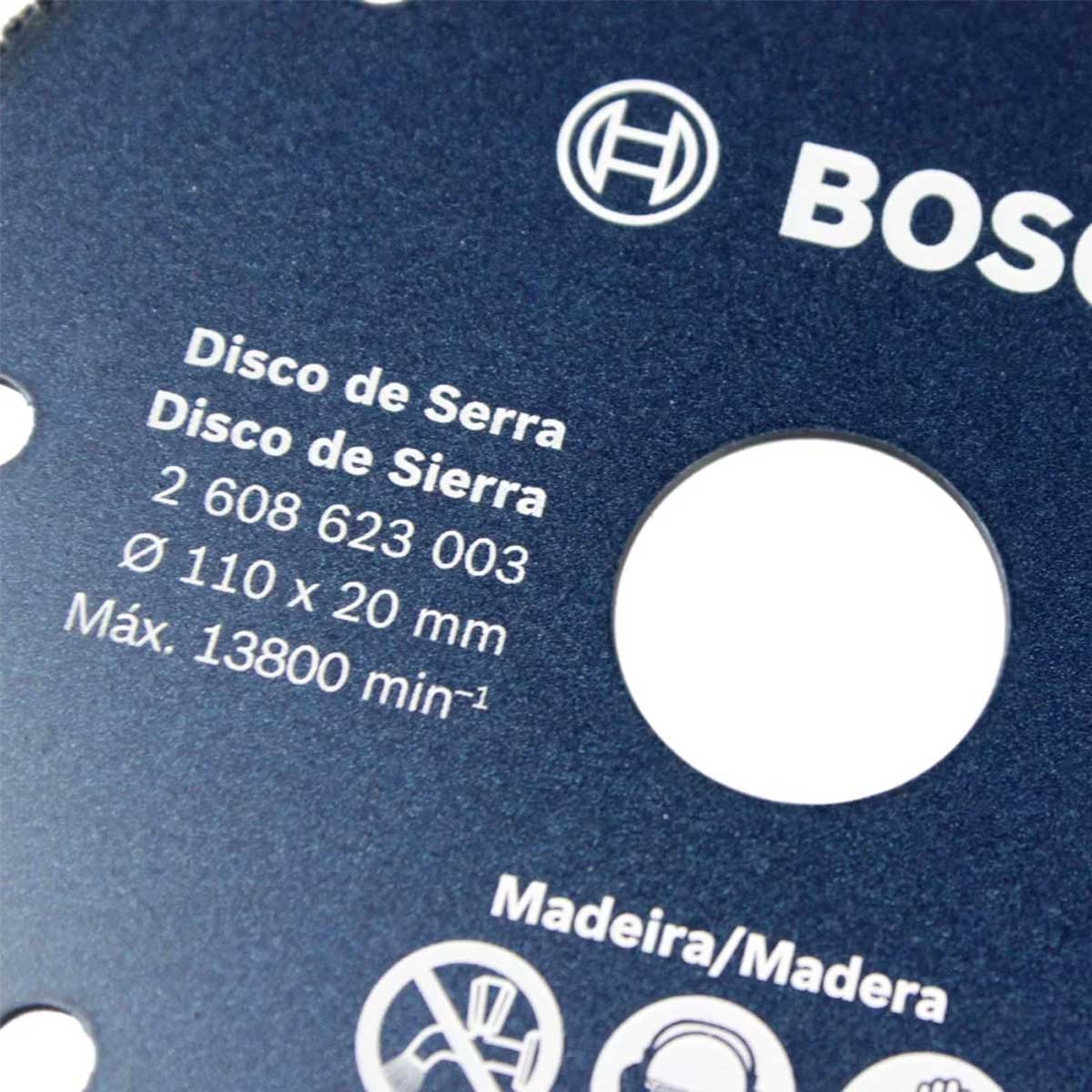 Disco Serra Marmore Madeira 110mm Bosch