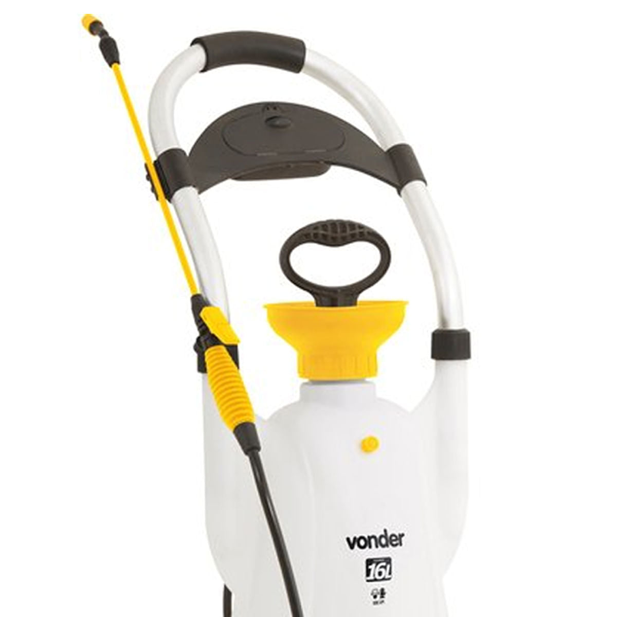 Pulverizador Agrícola Manual 16L Com Carrinho Vonder