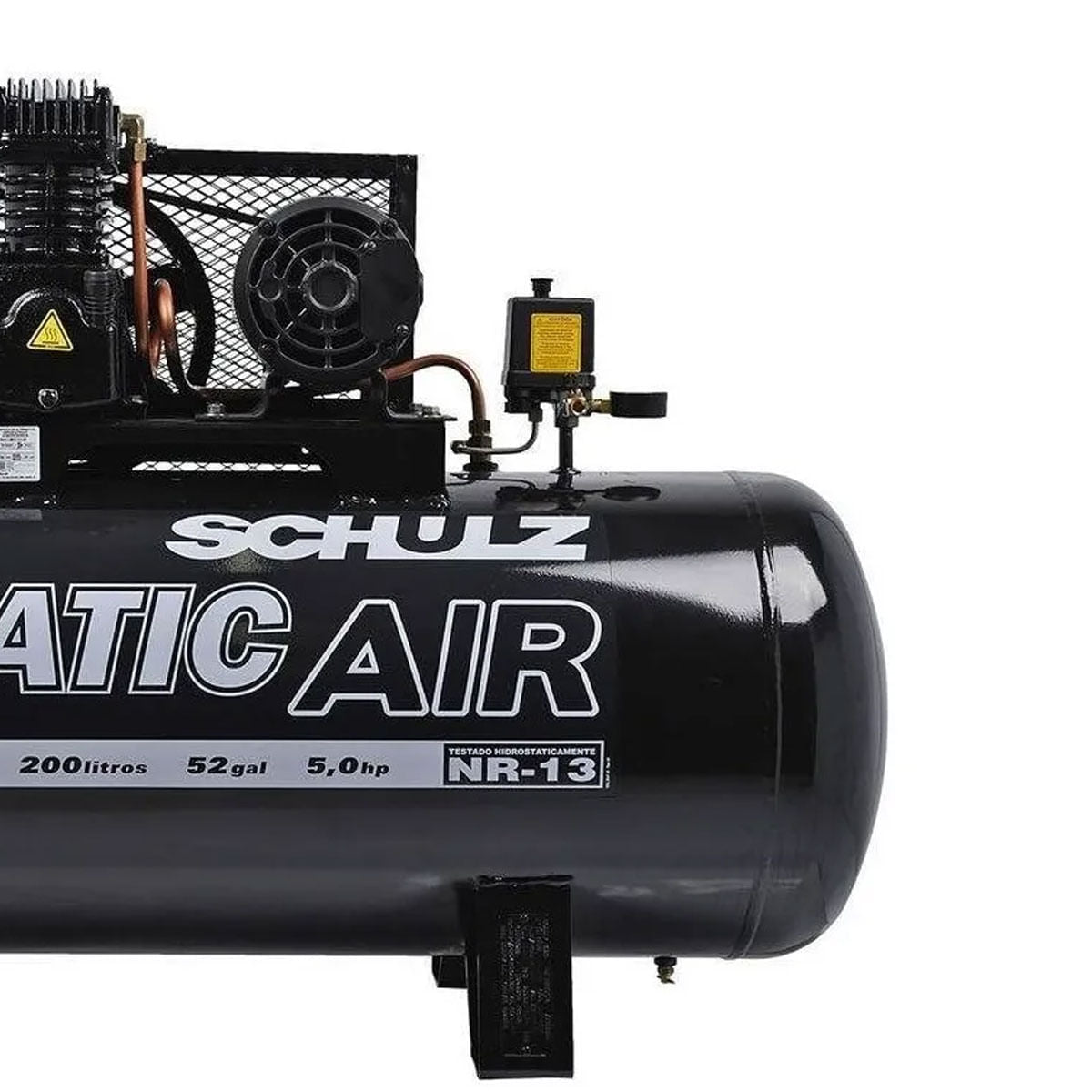 Compressor de Ar CSL-20/200 Pratic Air Trifasico 380v Schulz