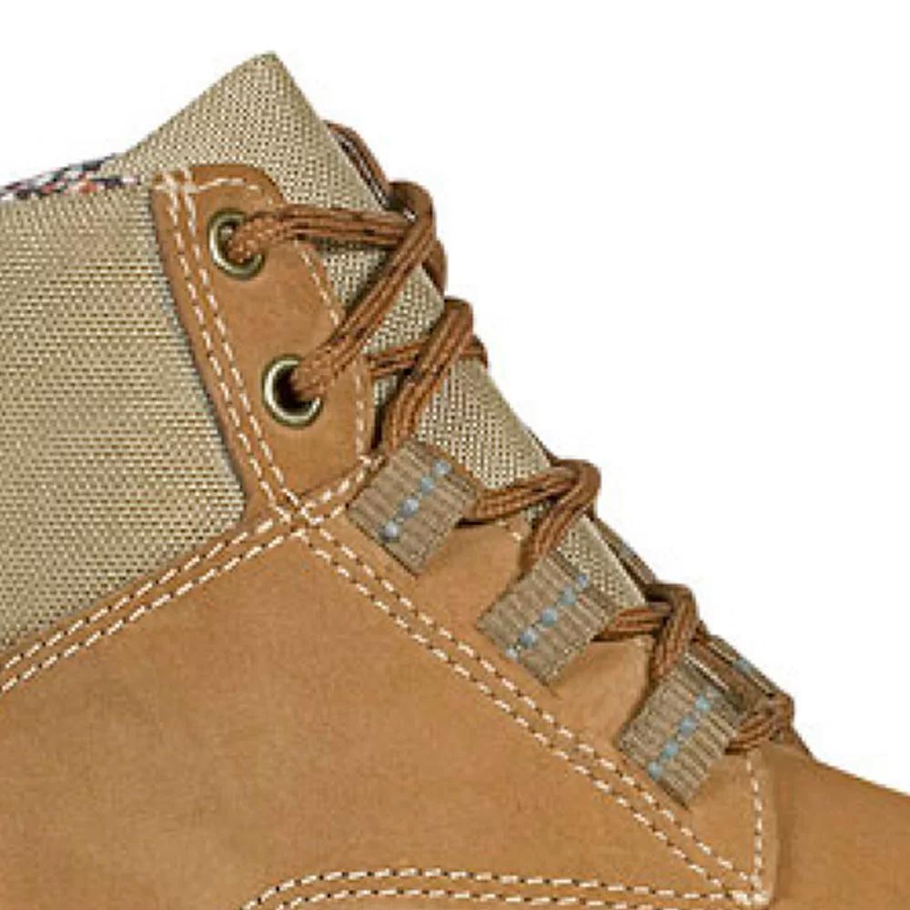 Bota de Camurça Bico Plástico N37 Mel CA40872 Bracol