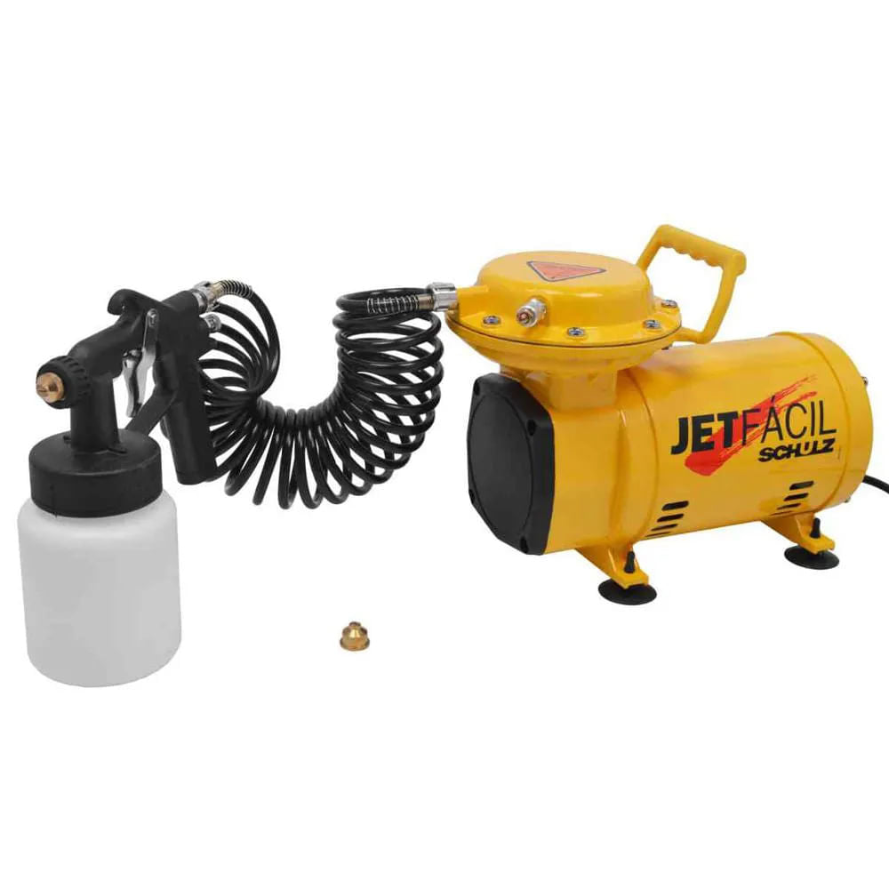 Compressor Ar Direto Jet Fácil Amarelo SCHULZ