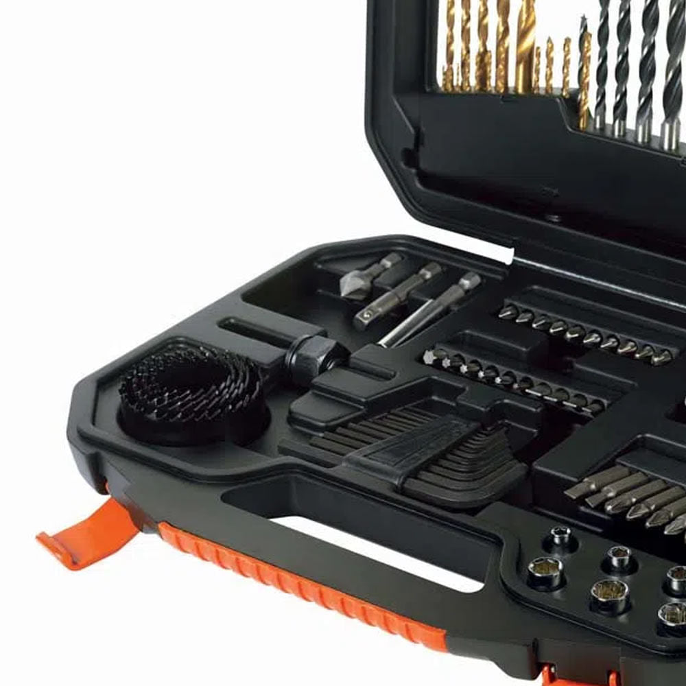 Kit Acessorios Black&Decker Para Parafusadeira 100Peças