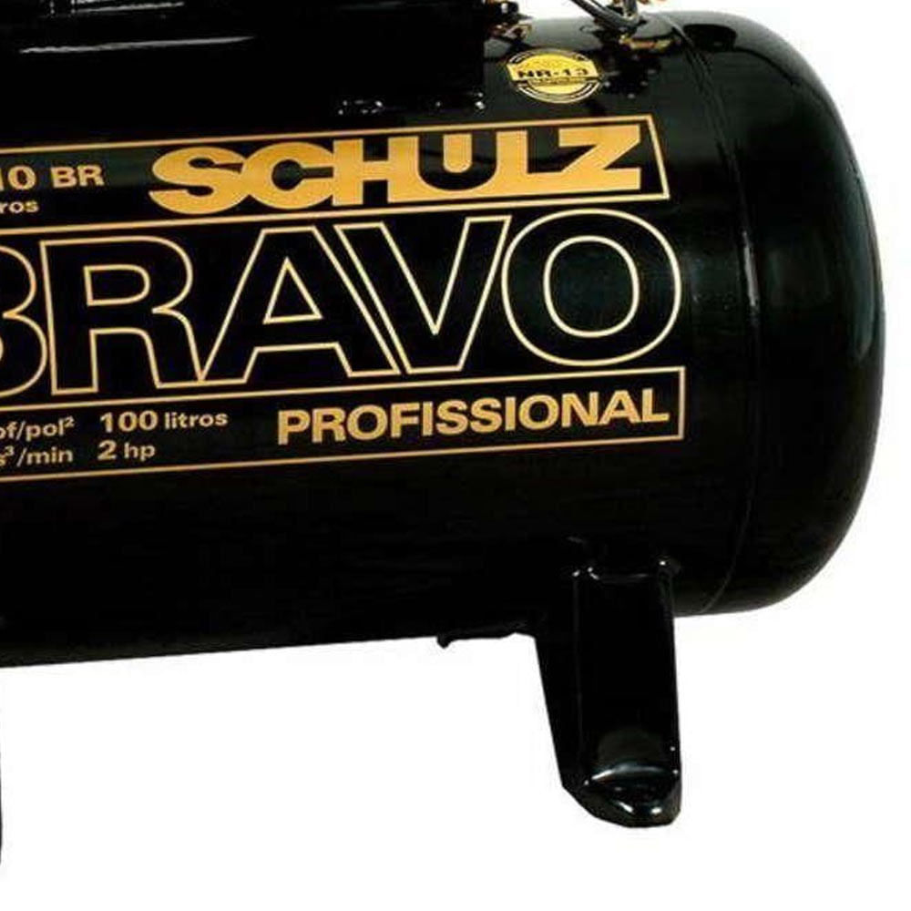 Compressor Ar BX CSL 10BR/100L Monofásico Schulz