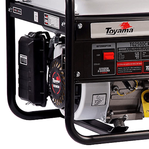 Gerador Gasolina ,0KVA 2.200W Monofásico TG2500CXH Toyama