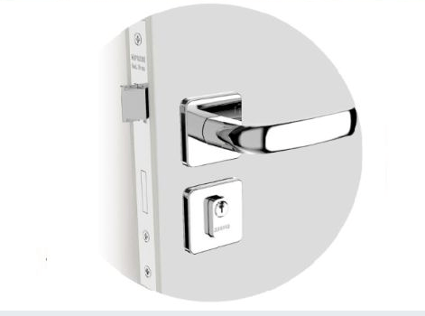 Fechadura Externa Reta 40x53 Icaroway SOPRANO METAIS