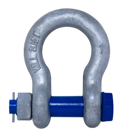 Manilha Galvanizada 38,0mm 1.1/2" Com Contra Pino Carbografite