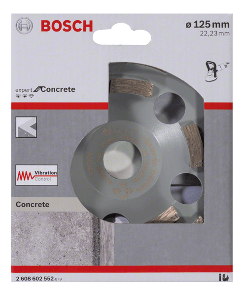 Disco Diamantado 125mm 22.23 Exp Concreto Bosch