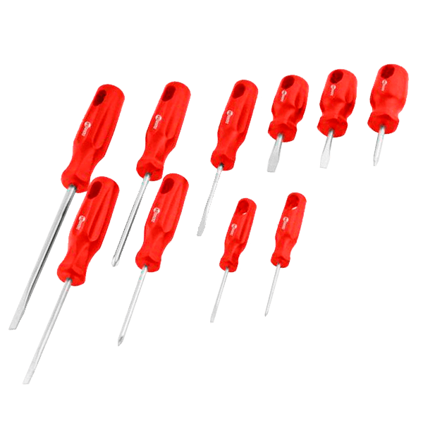 Jogo Chave de Fenda 10 Peças Phillips Ac Nove54