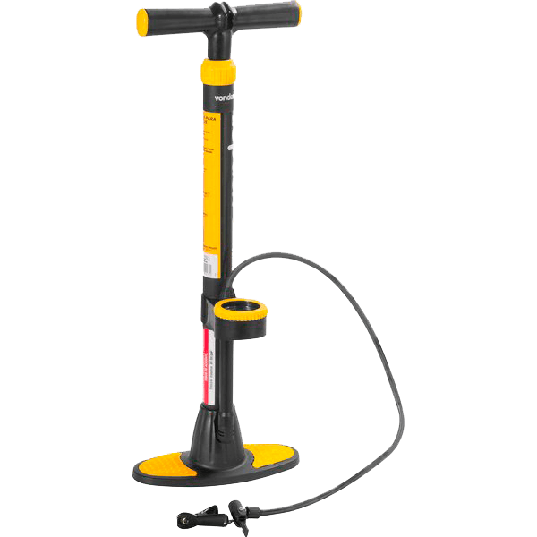 Bomba Man Encher Pneu 60cm Plus Com Mangueira Vonder