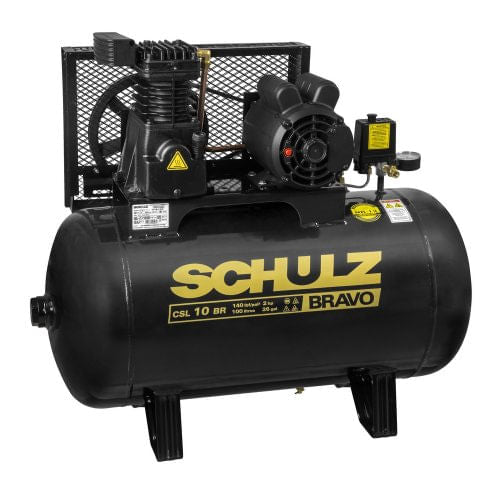 Compressor de AR BX CSL- 10,0/BR-100L Trifásico SCHULZ 92178510