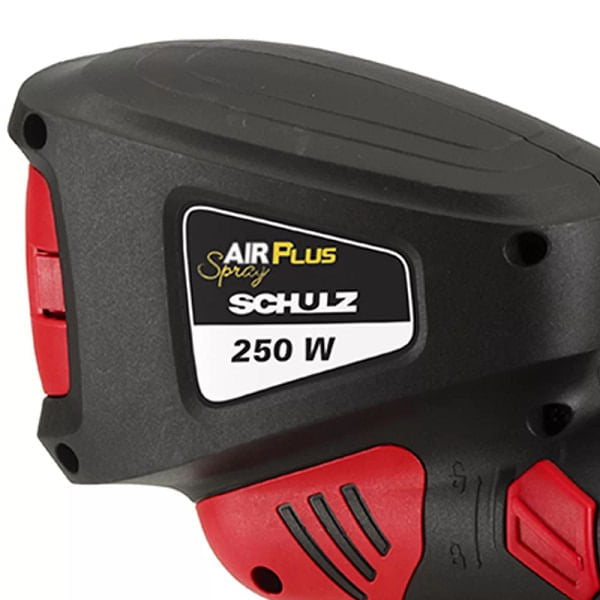 Pistola de  Pntura Pulverizador Elétrico 250W Airplus Spray SCHULZ