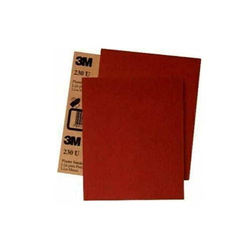 Folha Lixa Massa/Madeira Pacote com 50 folhas de 225 x 275mm  3M™