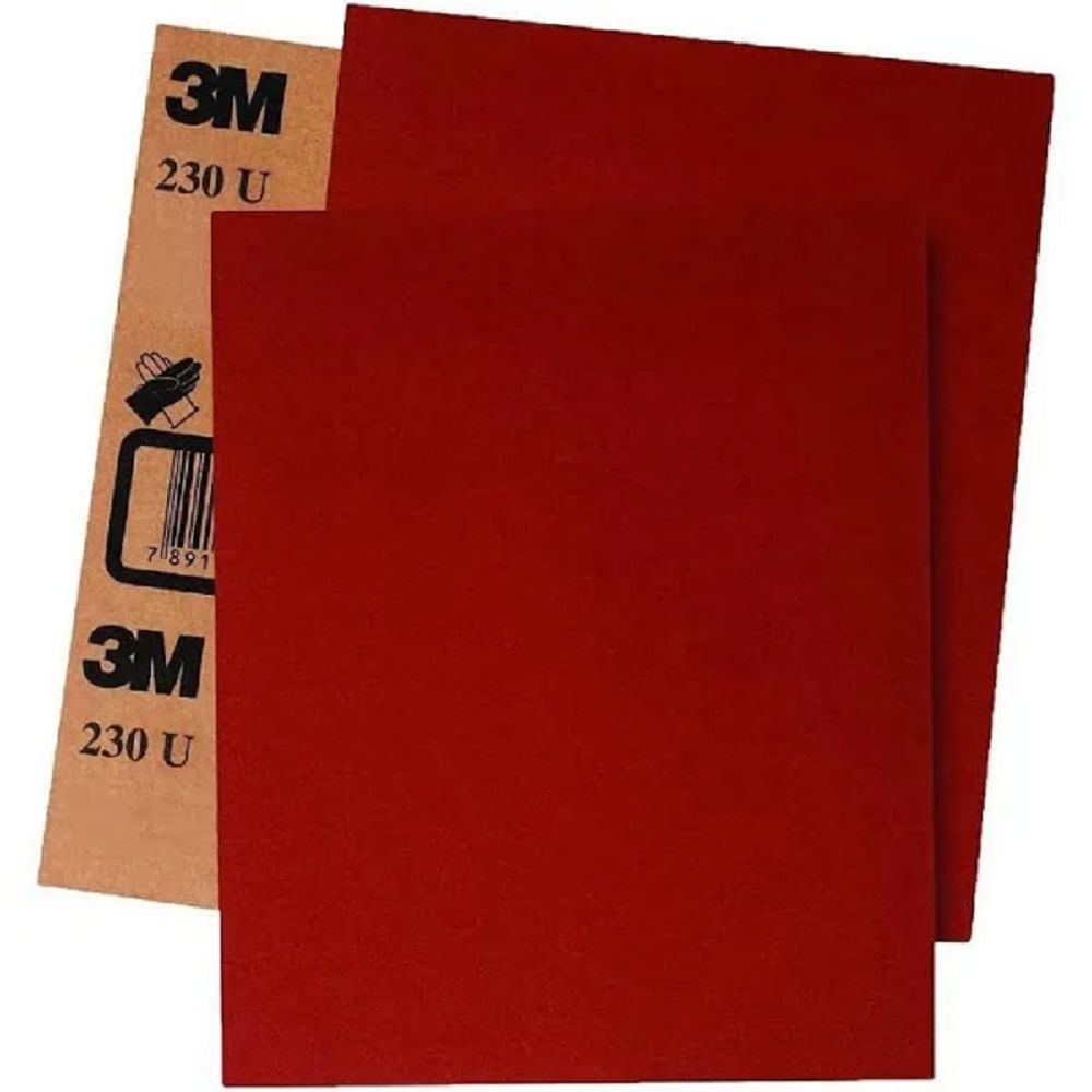 Folha Lixa Madeira 225 x 275mm 3M