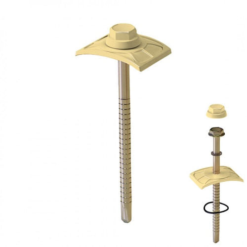Kit de Fixação/Vedação Maxplast Colonial Marfim