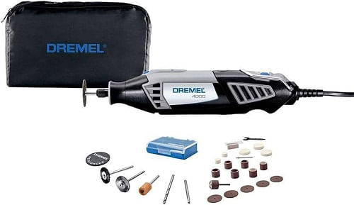Micro Retifica Dremel 4000 Com Acessórios 26 Peças