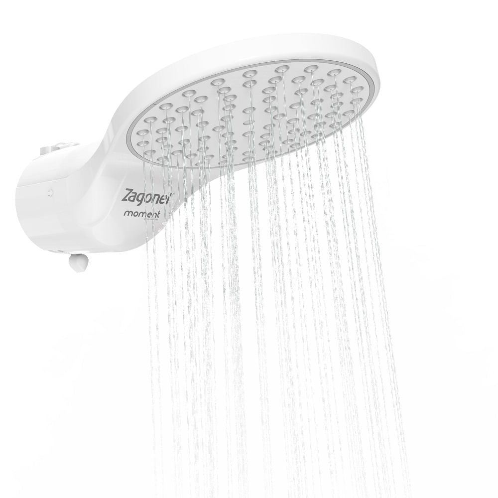 Ducha Eletrica Zagonel Moment 4 Temperaturas 4000W  Branco