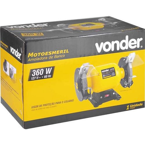 Moto Esmeril 360W Vonder