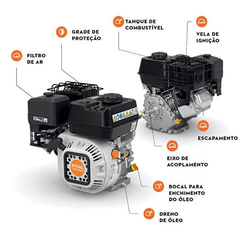 Motor C/Acoplamento Stihl EHC-705.0 S (BR) VB07