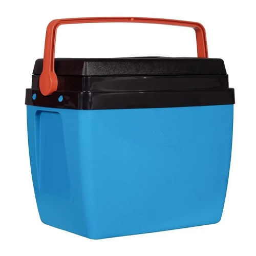 Caixa Termica Mor 34L Azul Com Laranja  25108244