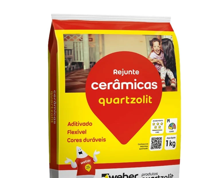 Rejunte 01KG Cerâmica Bege Quartzolit