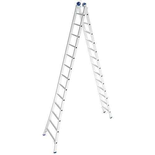 Escada de Aluminio Mor Extensiva Dupla 3,8X6,8 2X13 26D