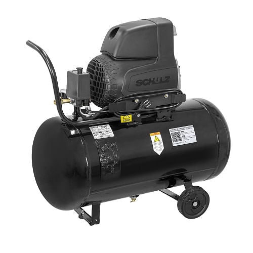 Compressor Ar Motocompressor CSI- 8,6/50  2HP PRATIKO Monofásico Schulz