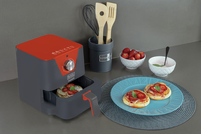 Airfryer Freestyle 700W 1,5L 220V Black Decker
