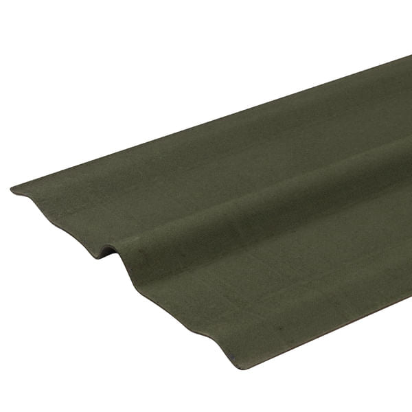 Cumeeira Fibra Onduline Vegetal 2,0MTSX48CM Verde