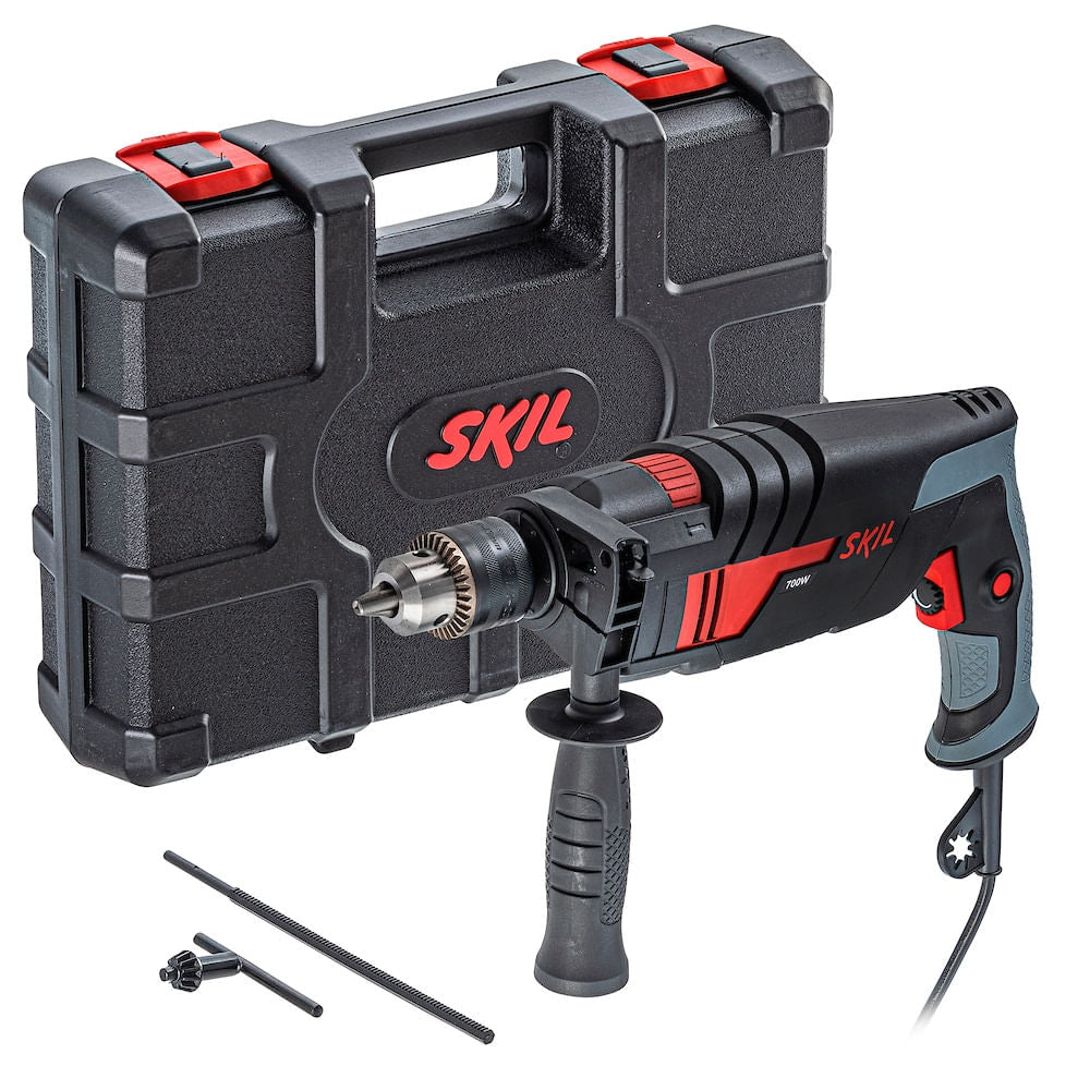 Furadeira de Impacto 13mm 1/2" 700W Com Maleta Skil