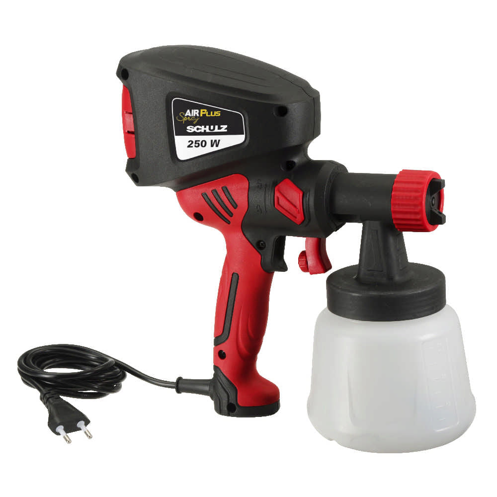 Pistola de  Pntura Pulverizador Elétrico 250W Airplus Spray SCHULZ