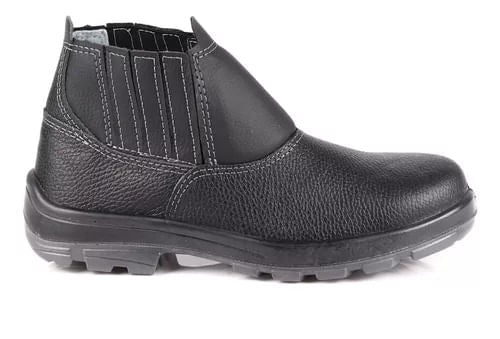 Bota Couro Bico Aço Com Elástico Usafe N°43 Bracol