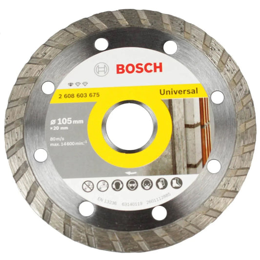 Disco Diamantado 105mm Turbo Bosch