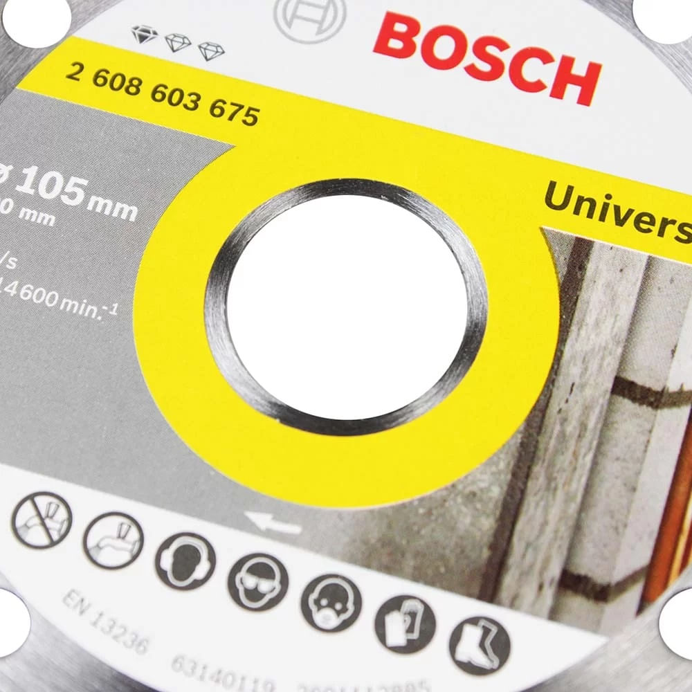 Disco Diamantado 105mm Turbo Bosch