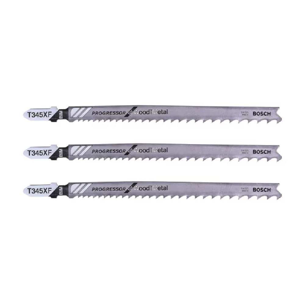 Lâmina Para Tico-Tico T-345XF Cartela Com 3Pcs Bosch