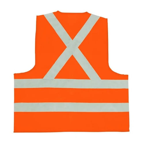 Colete Refletivo Tipo Jaqueta Cg 04-2b Laranja Carbografite