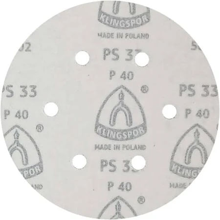 Disco Lixa G-180 PS33BK Klingspor 150MM Pluma