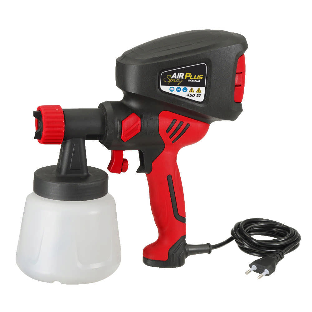 Pistola de Pintura Pulverizado Elétrico 450W Airplus Spray SCHULZ