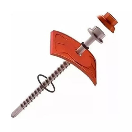 Kit de Fixação Com Prego+Anilha Colonial TerraCota