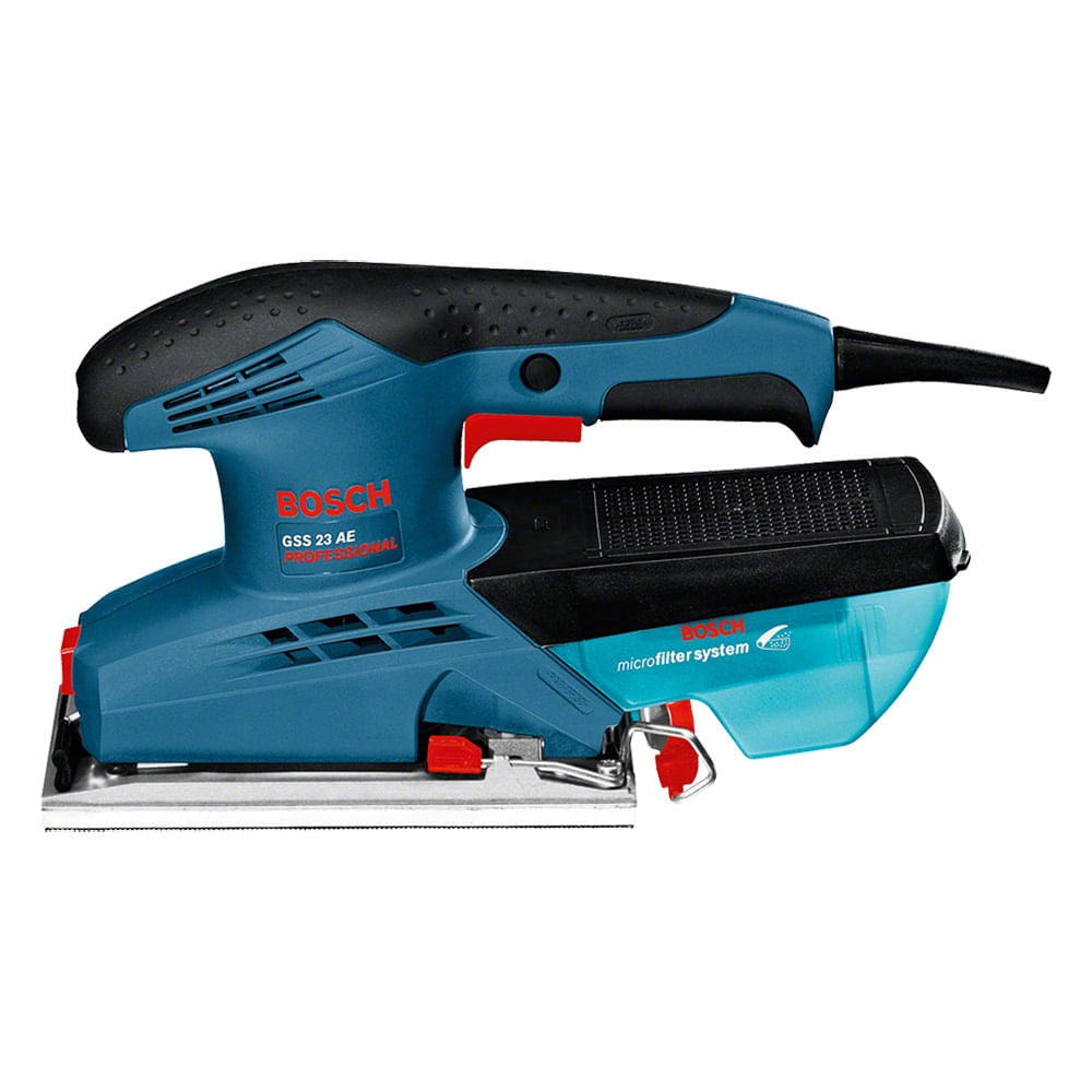 Lixadeira Industrial Vibratoria Orbital 190W Bosch